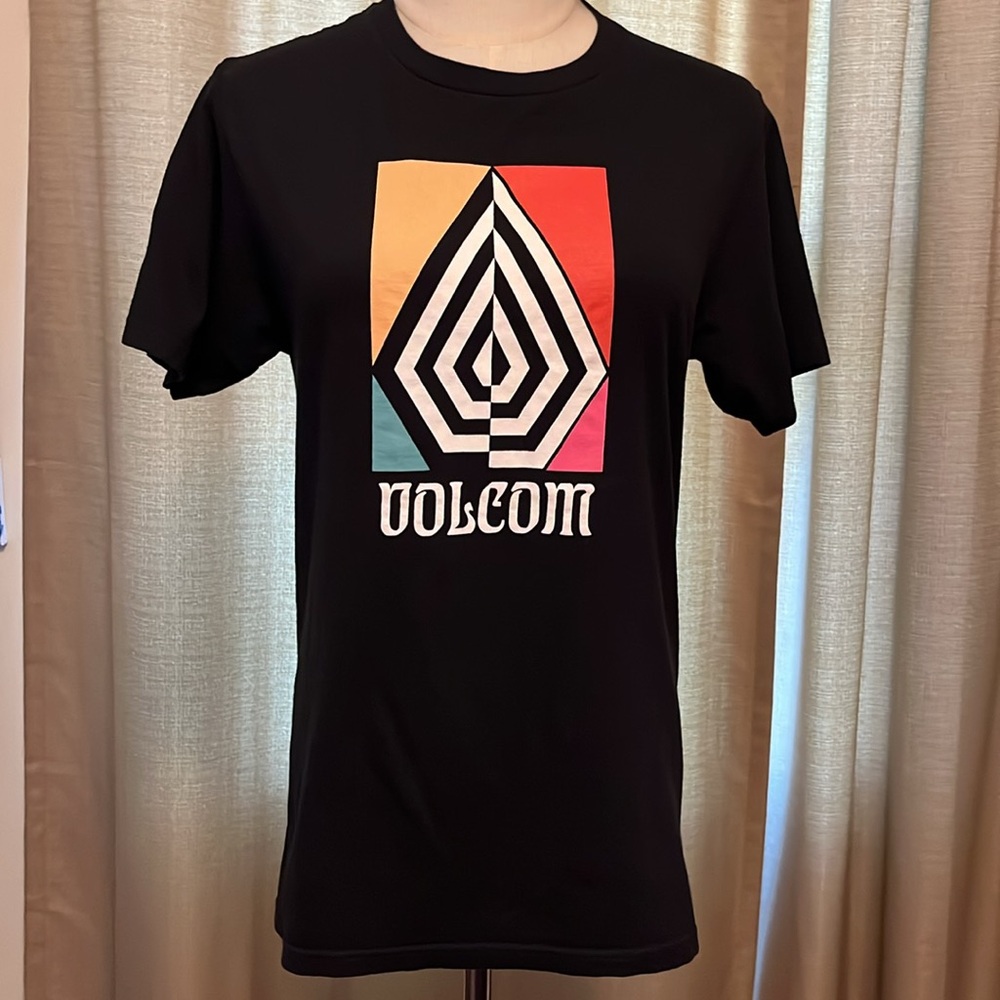 Volcom Classic Black Tee Mens Small